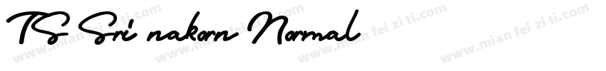TS Sri nakorn Normal字体转换